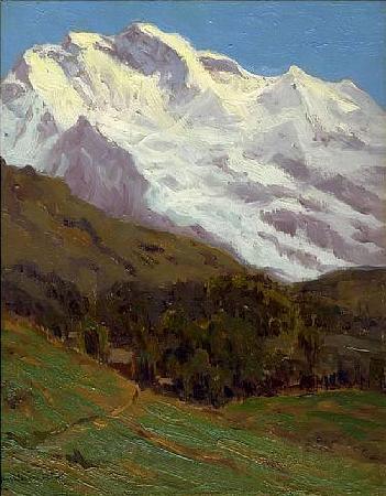 Charles Warren Eaton The Jungfrau France oil painting art